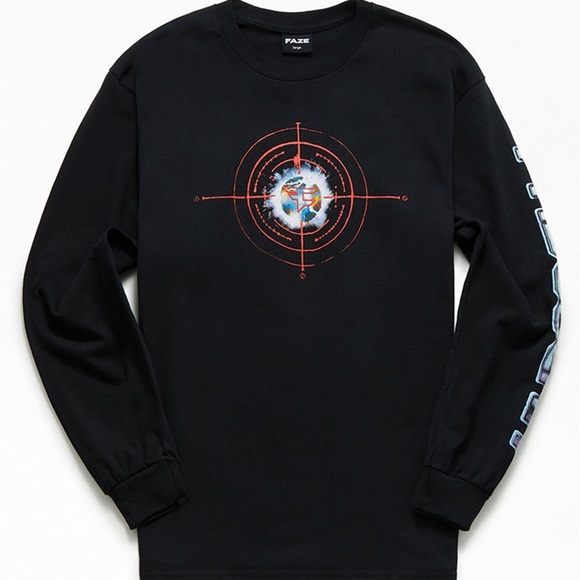 Faze Clan Bullseye Long Sleeve Tee - Picture 4 of 4